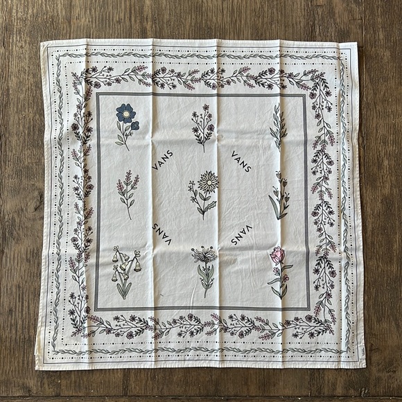 Vans Accessories - Vans Floral bandana. Beautiful floral bandana that features diff. Flowers. NWT